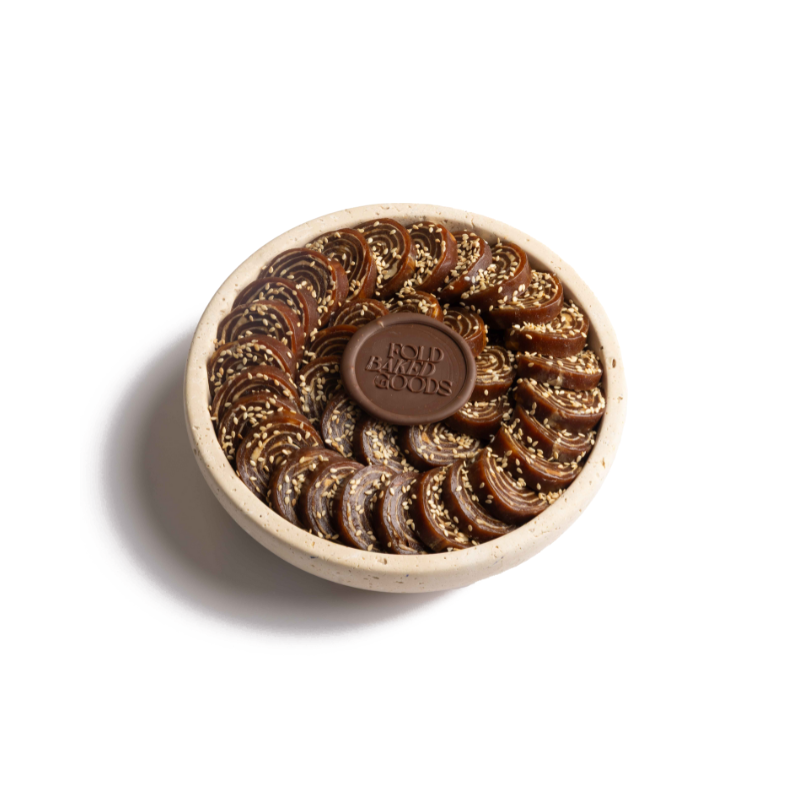 Peanut Butter Date Roll Tray